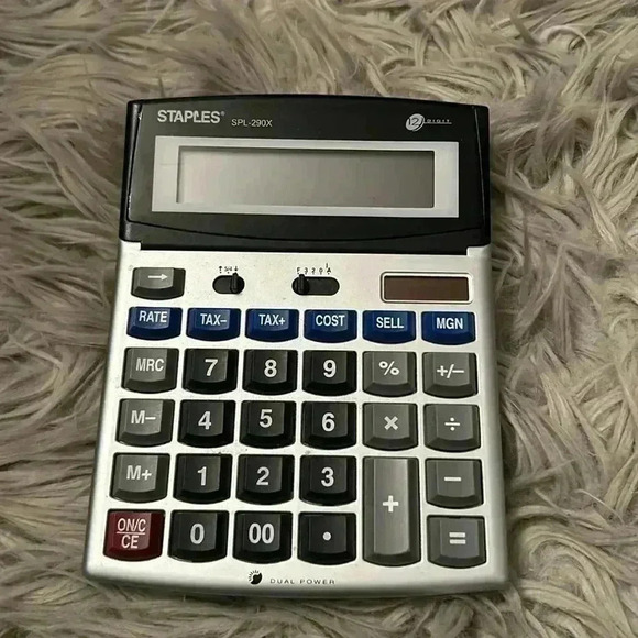 Staples Big Desk Calculator - Picture 2 of 6
